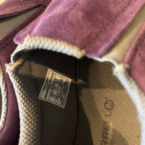 Purple Suede Slip-On Shoes - Picture 3 of 5